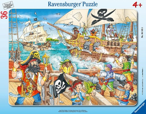 Angriff der Piraten - Puzzle mit 36 Teilen - 