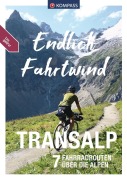Cover-Bild zum Titel 'KOMPASS Endlich Fahrtwind - Transalp' von 'Bernhard Elsner, Mela Hipp, Thomas Darimont, Julian Resch, Fabian Hartmann'