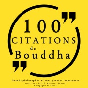 Cover-Bild zum Titel '100 citations de Bouddha' von 'Bouddha'