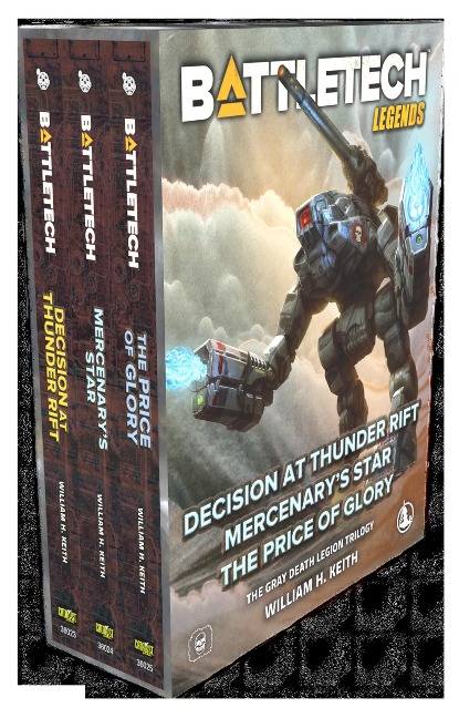 BattleTech Legends: The Gray Death Legion Trilogy (BattleTech Legends Box Set, #1) - William H. Keith