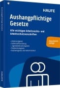 Cover-Bild zum Titel 'Aushangpflichtige Gesetze' von ''