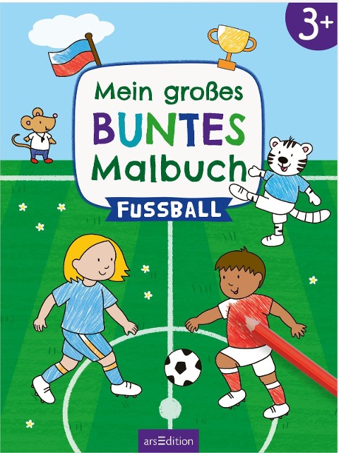 Mein großes buntes Malbuch - Fußball - 