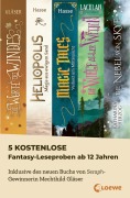 Cover-Bild zum Titel '5 kostenlose Fantasy-Leseproben ab 12 Jahren' von ''