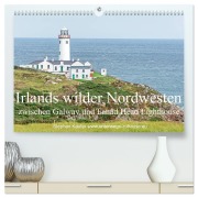 Cover-Bild zum Titel 'Irlands wilder Nordwesten, zwischen Galway und Fanad Head Lighthouse (hochwertiger Premium Wandkalender 2026 DIN A2 quer), Kunstdruck in Hochglanz' von 'Stephan Käufer'