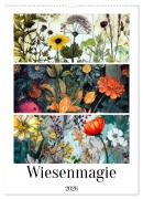 Cover-Bild zum Titel 'Wiesenmagie (Wandkalender 2026 DIN A2 hoch), CALVENDO Monatskalender' von 'Justyna Jaszke JBJart'