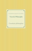 Cover-Bild zum Titel 'Trost der Philosophie' von 'Anicius Manlius Torquatus Severinus Boethius'