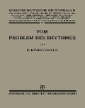Cover-Bild zum Titel 'Vom Problem des Rhythmus' von 'Richard Hönigswald'