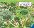 Ali Mitgutsch 2025 - Wimmelbilder - DUMONT Kinder-Kalender - Querformat 52 x 42,5 cm - Spiralbindung - 