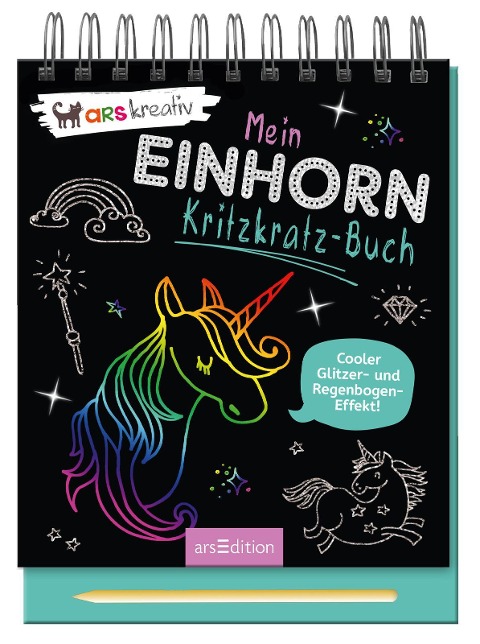 Mein Einhorn-Kritzkratz-Buch - 
