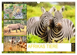 Afrikas Tiere. Majestäten in exotischer Wildnis (Wandkalender 2026 DIN A3 quer), CALVENDO Monatskalender - Rose Hurley