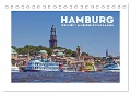 HAMBURG Die Seele Norddeutschlands (Tischkalender 2025 DIN A5 quer), CALVENDO Monatskalender - Melanie Viola
