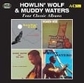 Cover-Bild zum Titel 'Wolf - Four Classic Albums' von 'Howlin'/Waters Wolf'
