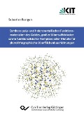 Cover-Bild zum Titel 'Synthese poly- und heterometallischer Funktionsmaterialien des Goldes, großer Silbersulfidcluster sowie funktionalisierter Komplexe edler Metalle für photolithographische Oberflächenbeschichtungen' von ''