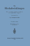 Cover-Bild zum Titel 'Die Blechabwicklungen' von 'Johann Jaschke'