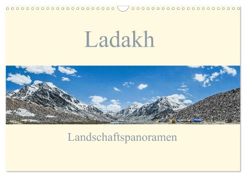 Ladakh - Landschaftspanoramen (Wandkalender 2024 DIN A3 quer), CALVENDO Monatskalender - Thomas Leonhardy