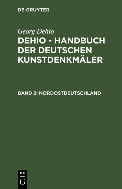 Nordostdeutschland - Georg Dehio