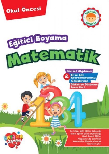 Okul Öncesi Egitici Boyama - Matematik - Kolektif