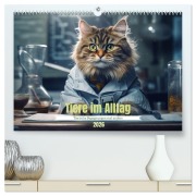 Cover-Bild zum Titel 'Tiere im Alltag (hochwertiger Premium Wandkalender 2026 DIN A2 quer), Kunstdruck in Hochglanz' von 'Tim Schmidt'