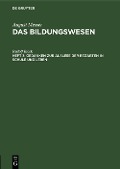 Cover-Bild zum Titel 'Gedanken zur Auslese der Begabten in Schule und Leben' von 'Rudolf Block'