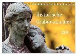 Cover-Bild zum Titel 'Alte Grabdenkmäler (Tischkalender 2026 DIN A5 quer), CALVENDO Monatskalender' von 'Friederich Eichmann'
