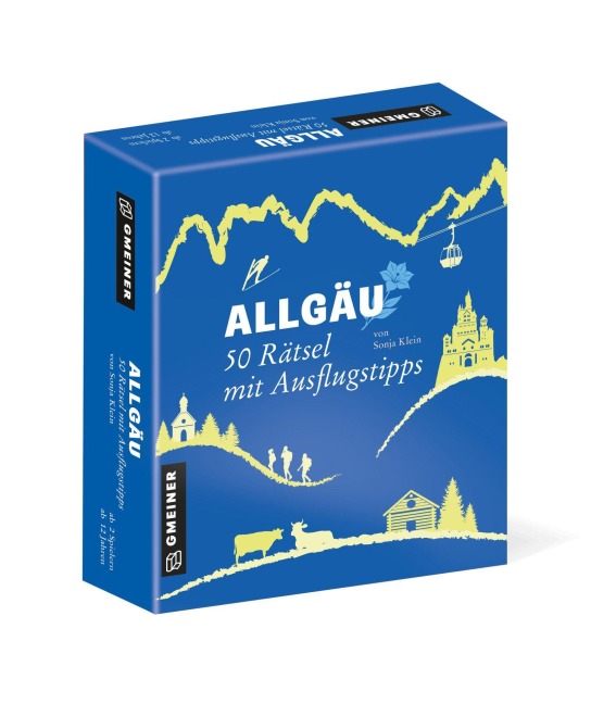 Allgäu - 50 Rätsel mit Ausflugstipps - Sonja Klein