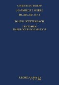 Cover-Bild zum Titel 'Daniel Wyttenbach: Tentamen Theologiæ Dogmaticæ' von ''