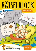 Cover-Bild zum Titel 'Rätselblock ab 8 Jahre - Band 1' von 'Agnes Spiecker'
