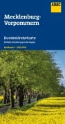 Cover-Bild zum Titel 'ADAC Bundesländerkarte Deutschland 02 Mecklenburg-Vorpommern 1:250.000' von ''