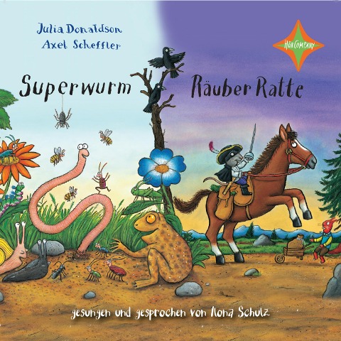 Superwurm / Räuber Ratte - Julia Donaldson, Axel Scheffler