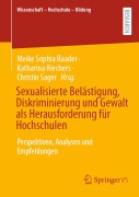 Cover-Bild zum Titel 'Sexualisierte Belästigung, Diskriminierung und Gewalt als Herausforderung für Hochschulen' von ''