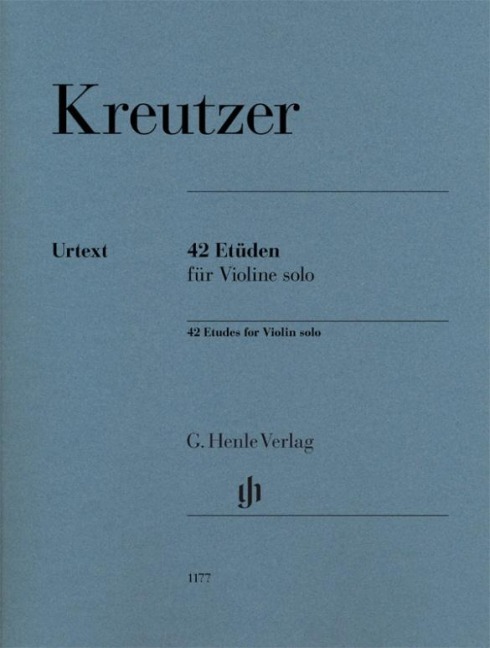42 Etüden für Violine solo - Rodolphe Kreutzer