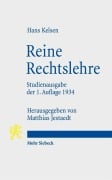 Cover-Bild zum Titel 'Reine Rechtslehre' von 'Hans Kelsen'