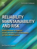 Cover-Bild zum Titel 'Reliability, Maintainability and Risk' von 'David J. Smith'