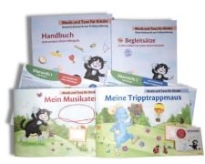 Cover-Bild zum Titel 'Musik und Tanz für Kinder 1 - Komplettpaket' von 'Jutta Funk, Micaela Grüner, Ulrike Schrott, Christine Perchermeier, Rainer Kotzian'