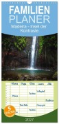Cover-Bild zum Titel 'Familienplaner 2027 - Madeira - Insel der Kontraste mit 5 Spalten (Wandkalender, 21 x 45 cm) CALVENDO' von 'Daniel Simmank'