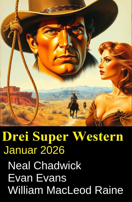 Drei Super Western Januar 2026 - Neal Chadwick, William Macleod Raine, Evan Evans