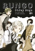 Cover-Bild zum Titel 'Bungo Stray Dogs 01' von 'Kafka Asagiri, Sango Harukawa'