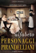 Cover-Bild zum Titel 'Alfabeto dei personaggi pirandelliani' von 'Antonio Vaccaro'