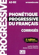 Cover-Bild zum Titel 'Phonetique progressive du francais: Niveau intermediaire (A2/B2) Corriges' von 'A-C Motron, Lucile Charliac'