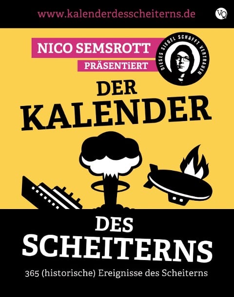 Der Kalender des Scheiterns - Nico Semsrott, Arne Semsrott