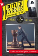 Cover-Bild zum Titel 'Parker setzt den Spekulanten matt' von 'Günter Dönges'