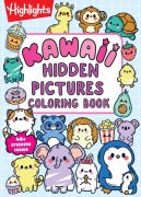 Cover-Bild zum Titel 'Kawaii Hidden Pictures Coloring Book' von ''