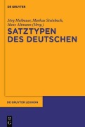 Cover-Bild zum Titel 'Satztypen des Deutschen' von ''