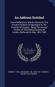 Cover-Bild zum Titel 'An Address Entitled' von ''