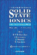 Solid State Ionics: Ionics for Sustainable World - Proceedings of the 13th Asian Conference - 
