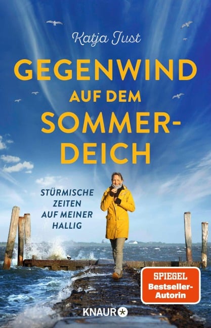 Gegenwind auf dem Sommerdeich - Katja Just