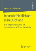 Cover-Bild zum Titel 'Industriefeindlichkeit in Deutschland' von 'Anna-Lena Schönauer'