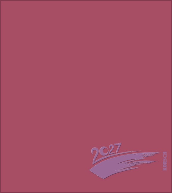 Foto-Malen-Basteln Bastelkalender bordeaux 2027 - 