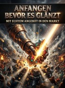 Cover-Bild zum Titel 'Anfangen Bevor Es Glänzt' von 'Tilda Vogel'