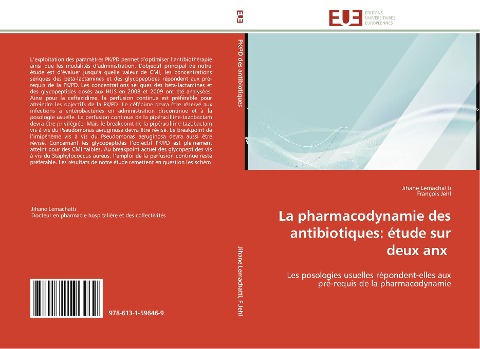 La pharmacodynamie des antibiotiques: étude sur deux anx - Jihane Lemachatti, François Jehl